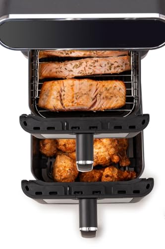 Ariete Friggitrice 4640 Air Fryer Vertical Duo Nero