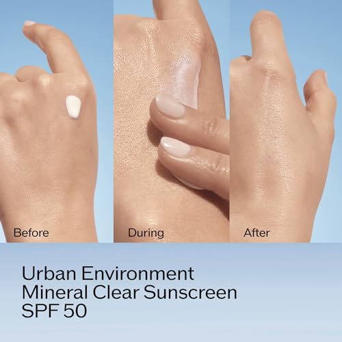 image for Shiseido Urban Environment Mineral Clear Sunscreen SPF 50 - Visibly Im