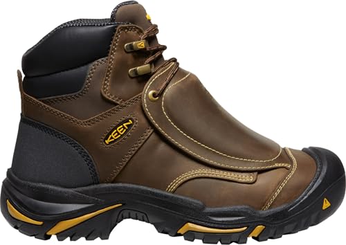 KEEN Utility Men's Mt Vernon 6" Steel Toe Metatarsal Guard Work Boots4