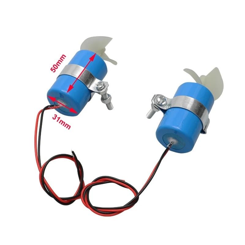 Kit Motor propulsor Submarino Barco Jet 7.4V 16800RPM Impermeable