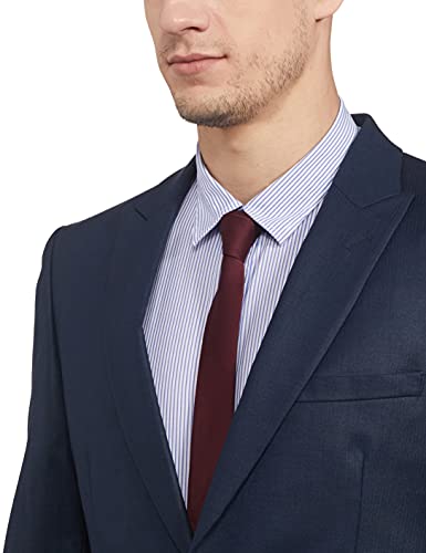 Image of Raymond Men's Wool Blend SB 2 BTN Peak Lapel-Cont FIT Suit-Dress Set