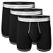 Produktbild Separatec Herren Boxershorts Supima Cotton mit unterstützendem, separatem Doppelbeutel und stilvoller Unterwäsche mit Fliegenunterwäsche, 3er-Pack