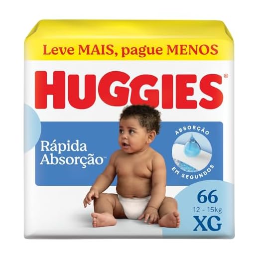 Fralda Huggies Tripla Proteção Xg - 66 Fraldas