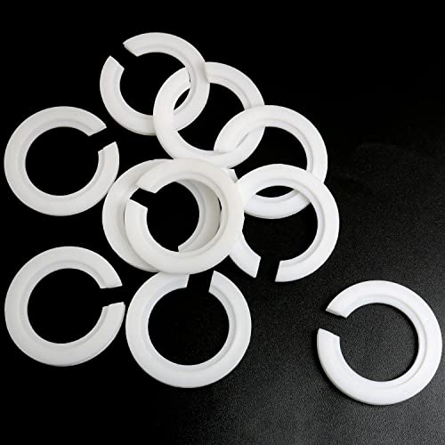 LUORNG 10 anillos reductores de pantalla de lámpara Europa E27 a E14