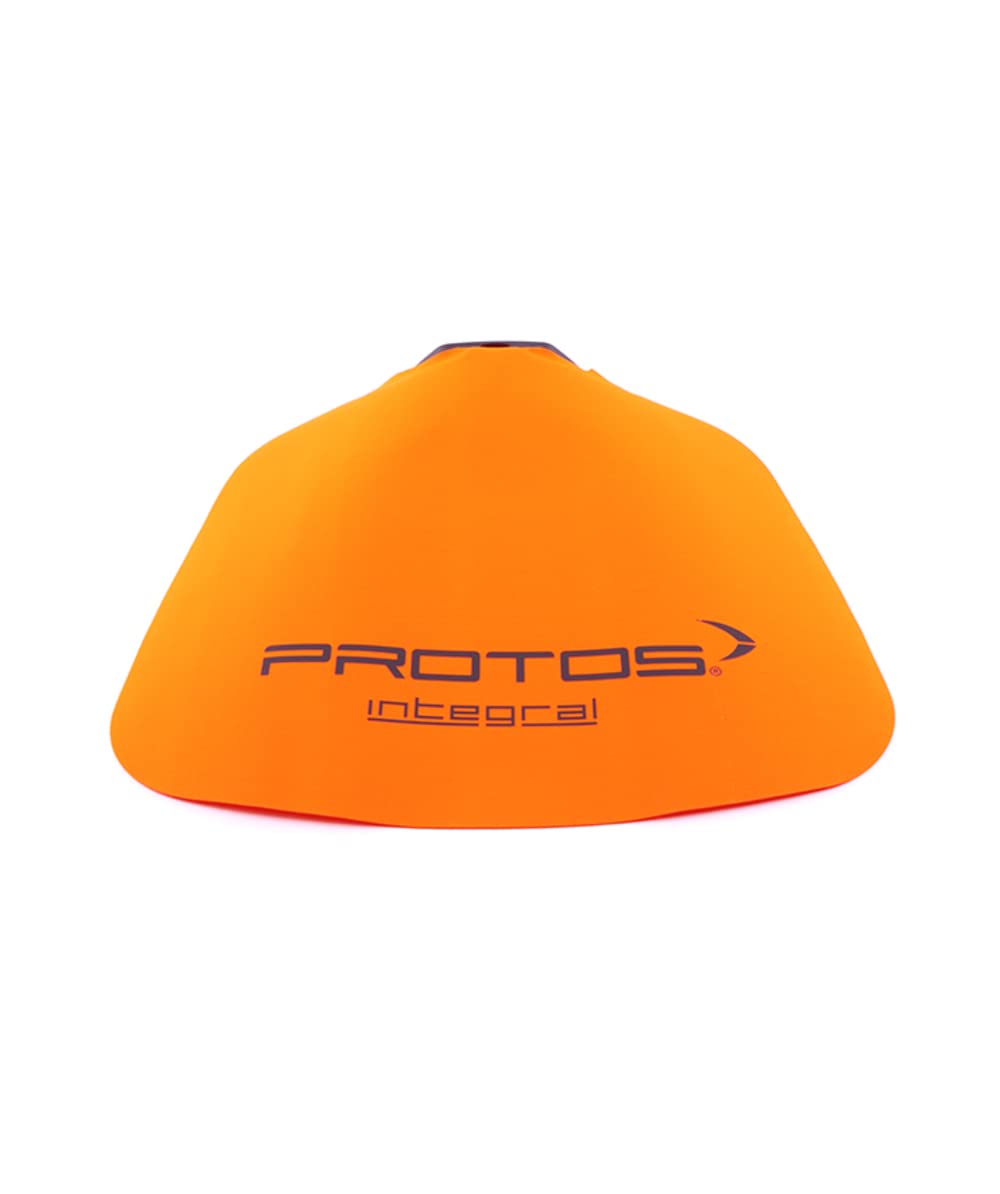 Protège-nuque Protos intégral orange, modèle léger