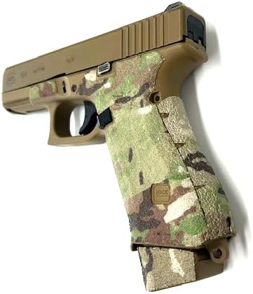 HANDLEITGRIPS Multicam Edge Series Grip Tape for Glock 19x, 19x MOS, 45, 45 MOS - Gun Skins, Veteran Owned, Made in USA