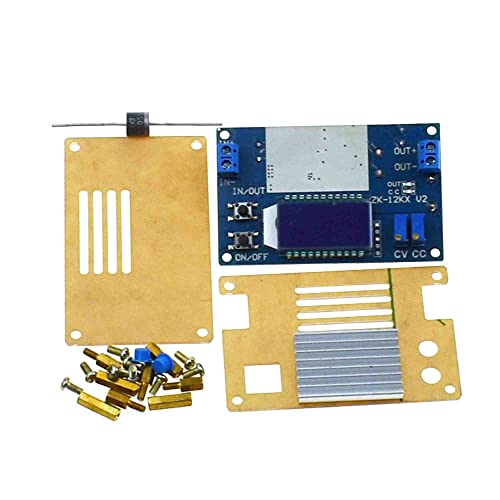 Convertidores Buck 12A Pantalla LCD Digital de 160W Convertidores Buck Ajustables Módulo de Placa de Fuente de Pantalla LCD 5.3-32V a 1.2-32V Regulador de Voltaje Transformador de voltios