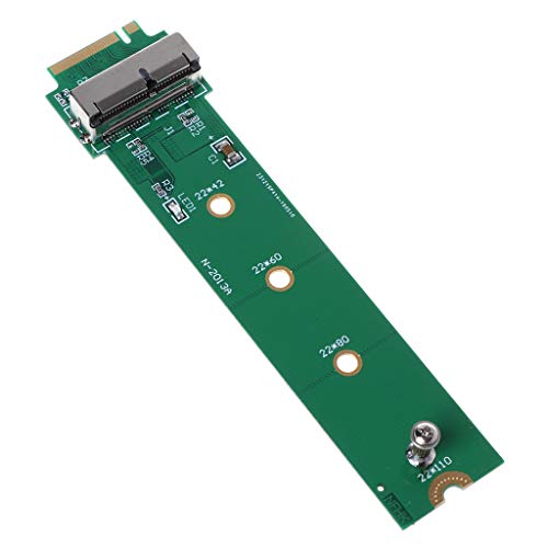 12 + 16 Pin für M.2 NGFF M-Key PCIE SSD Konvertierungskarte für M.2 SSD Adapter für Mac-Book Air Mid 2013 2014 2015 PCIE auf Typ-C Erweiterungskarte USB 3.2 20 Gbit/s Laufwerkfreier