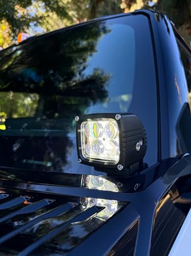 Kit de montaje Hood Mount con luz LED Ámbar para Hummer EV miniatura 6