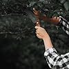 Barebones Timber Saw - Hand Saw with Ergonomic Walnut Handle for Camping, Pruning, and Wood Cutting - Curved Blade and Root Cutter with Sheath