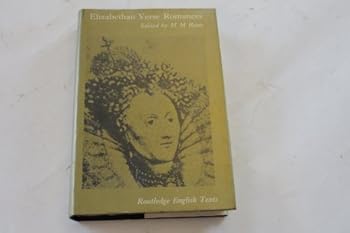 Hardcover Elizabethan verse romances, (Routledge English texts) Book