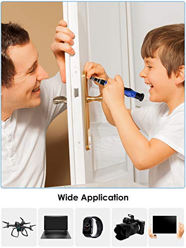 Strebito Precision Screwdriver Sets 124 In 1 Magnetic Repair Kit With 110 Bits Electronics Tool Kit For Computer, Pc, Iphone, Laptop, Cell Phone, Macbook, Ps4, Nintendo, Xbox, Game Controller(Blue) #TOP7