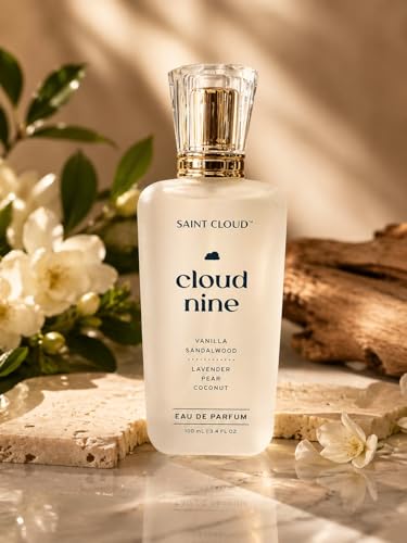 Cloud Nine Eau de Parfum for Women – 3.4 fl oz (100 ml) – Long-Lasting Perfume with Notes of Vanilla, Sandalwood & Coconut – Sensual & Warm Scent – Elegant Fragrance Gift