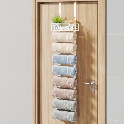 Hapirm ZWJ131-D-9 Over Door Towel Racks - 9 Tier Over The Door Towel Racks thumb #7