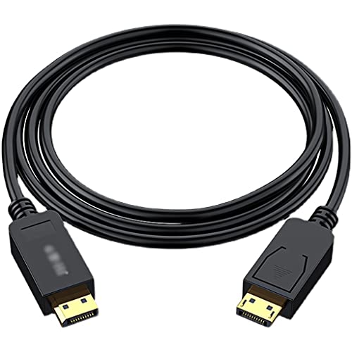 ASFD Monitor Cable DisplayPort Cable Monitor Cable Displayport 1.4 Cord for DP 1.1/1.2/1.4 Support 8K@60HZ,4K@144Hz, 2K@165Hz Cable (Length : 2m)
