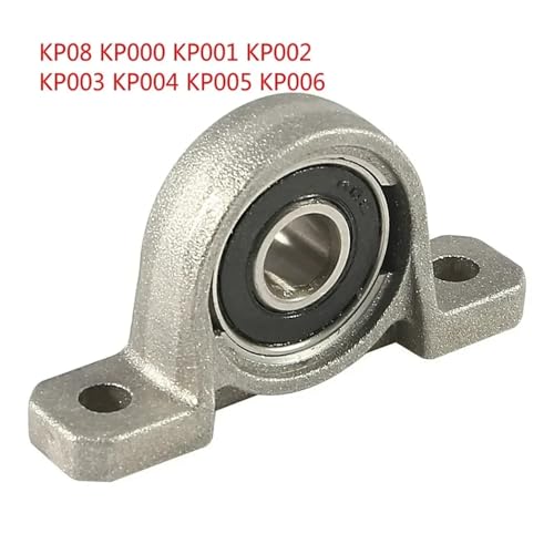 Roulement à billes KP001 12mm avec support d'oreiller pour axe de machine