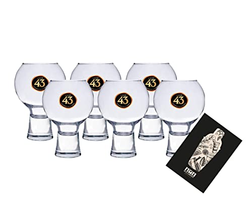 Licor 43 Cuarenta y Tre Glas Gläser-Set - 6x Gläser