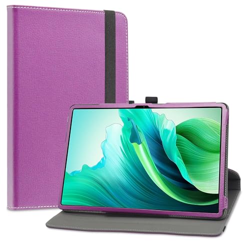 Etui pour AGM Pad P2 Tablette Android 11 Pouces | Coque Violette Mince PU