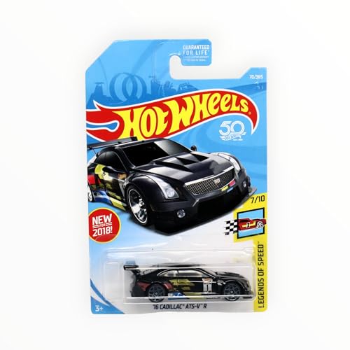Hot Wheels 2018 50th Anniversary Cadillac ATS-V R miniatura 2