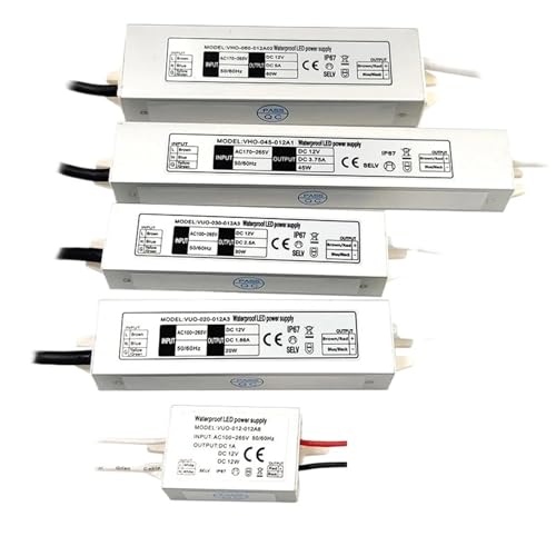 Driver LED 12V 20W étanche pour l'éclairage de terrasse et jardin