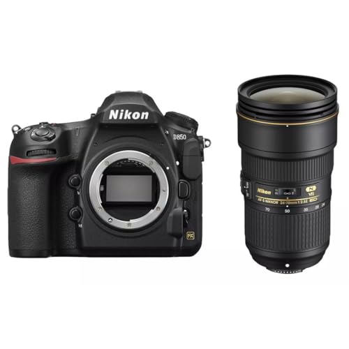 Nikon D850 DSLR Camera with AF-S NIKKOR 24-70mm f/2.8E ED VR Lens