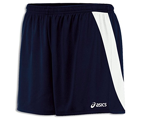 ASICS Women's Break Through Performance Shorts, Navy/White...