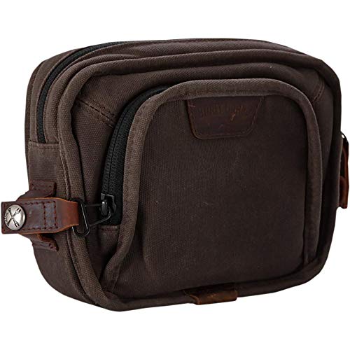 Bolsa para Manillar Burly Brand B15-1012D - Algodón encerado color roble oscuro miniatura 1