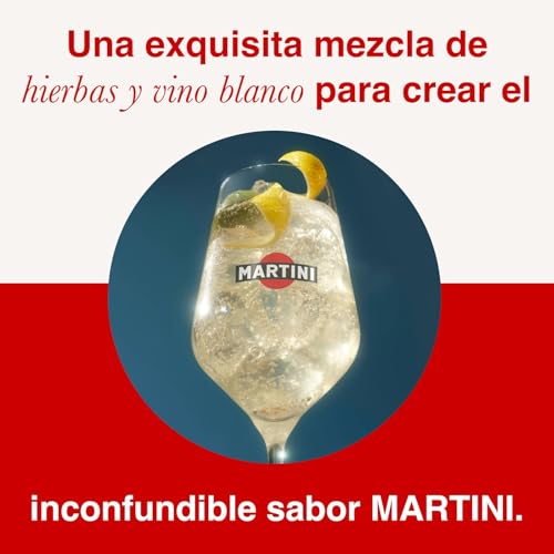 Miniatura 6 de Martini Extra Dry Vermouth Aperitivo, 18 Abv, 100cl 1l, Vermut Blanco Italiano Con Infusión De Botánicos Seleccionados A Mano