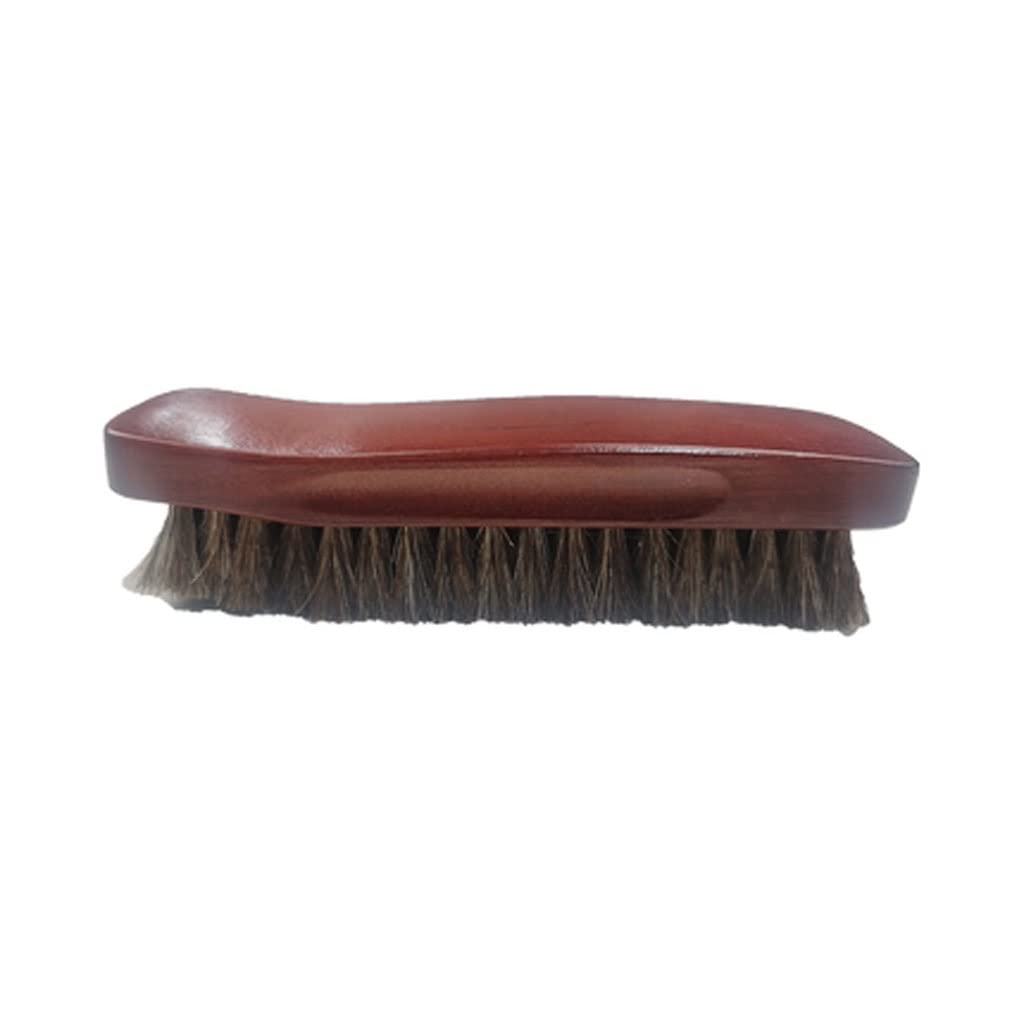 MQPALZKD Wood Bristle Hair Shoe boot Brush Care Shine Polish