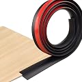 Floor Transition Strip Self Adhesive Carpet & Flooring Transitions Edging Trim Strip PVC Threshold Transitions Suitable for Threshold Height Less Than 5mm (9.8Ft, Black)
