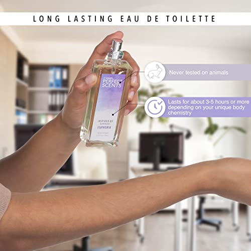 Image of Perfect Scents Fragrances | Euphoria | Women's Eau de Toilette | Paraben Free | Never Tested on Animals | 2.5 Fluid Ounces