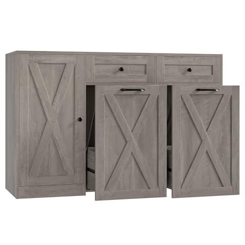 HOSTACK 12.5 Gallon Kitchen Trash Cabinet, 47