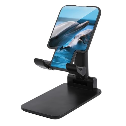 Support téléphone dauphin pliable et réglable pour bureau