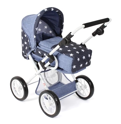 Bayer Chic 2000 - Puppenwagen Leni, 2in1 Kombipuppenwagen mit...