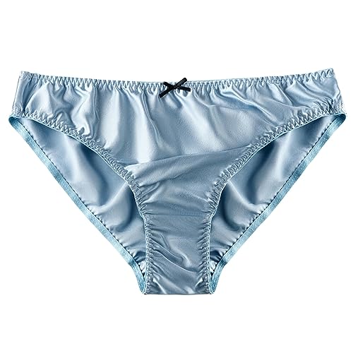 Culottes en soie de mûrier pack de 3 sous-vêtements mi-taille chic