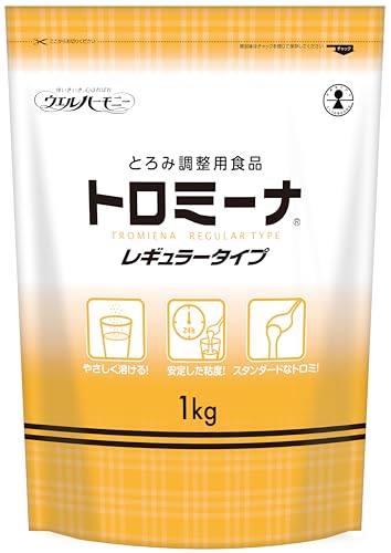 Amazon.co.jp: とろみ剤 安定性 トロミーナ レギュラータイプ 1kg