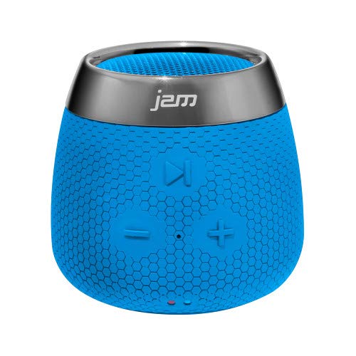 Jam Audio - Replay Portable Bluetooth Speaker, Ultra-Lightweight, 5hr Play Time Battery Life, Aux-In, Mic Speakerphone, Micro USB Rechargeable, Wireless Connect iPhone, iPad, Samsung + More - Blue