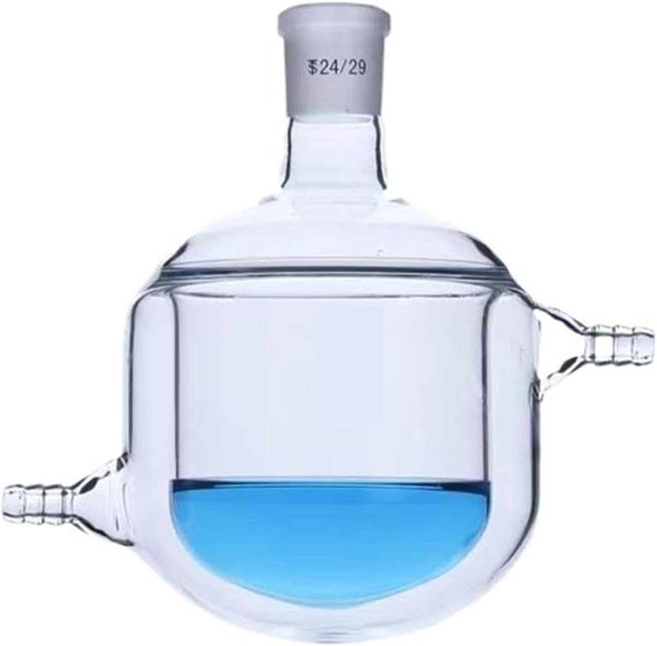 Flacon de réaction en verre borosilicaté à double paroi 50ml