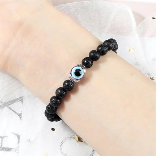 Evil Eye Stone Bracelet for Protection