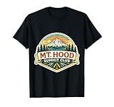 Mt Hood Summit Club Mountain Climber Climbing Alpinist Hike T-Shirt