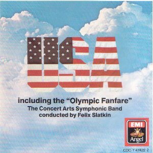 Usa / Olympic Fanfare [Audio CD] Slatkin and Concert Arts Symphonic Band