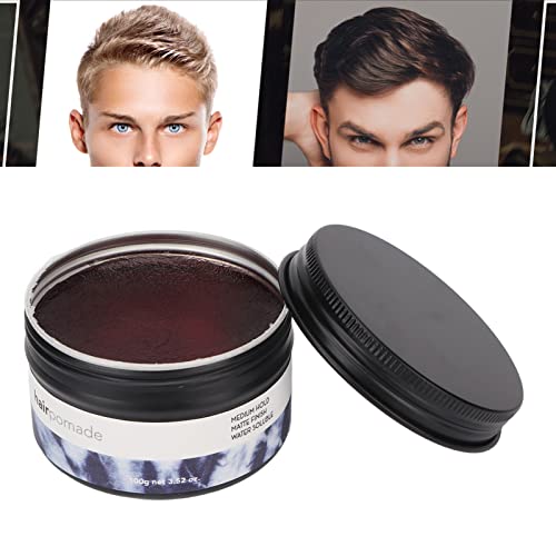 Cera para Cabelo Masculino, Versatilidade, Peso Líquido de 3,5 Onças, Acabamento Fosco, Argila para