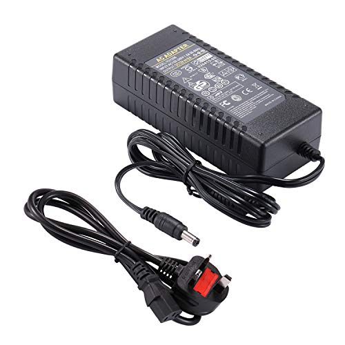 12V 8A Power Supply, COLM AC DC 12V 8A Power Adapter 96W Transformers Charger LED Driver Replacement 12V/8A 5.5x2.1mm DC Female Jack Socket for CCTV Security Camera LED Strips Lighting