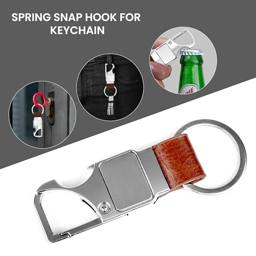 Image of Storite Spring Snap for Keychain | Quick Links Safety Chain | Rigging Accessories Tool | Key Ring Hook | Keychain for Men & Women