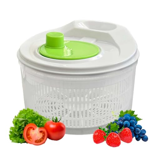 Seca Salada e Frutas Giratório Manual Fresh 3 Litros lavador de legumes Frutas Verduras e Salada com
