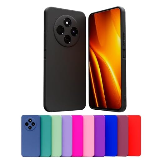 Capa Case Celular Compatível Xiaomii Redmi 14C Silicone Macio Interior Veludo Proteção De Câmera (PRETO)