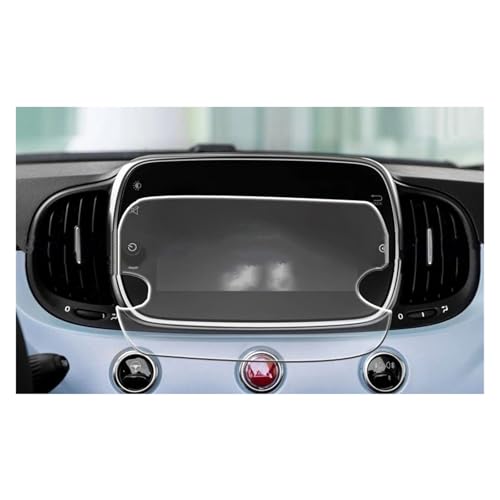 Protection d'écran Uconnect 7 pouces contre les rayures de Fiat 500 Abarth