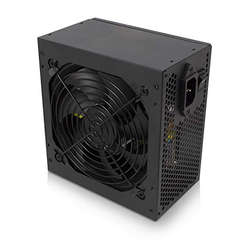 Black Ewent Ew3908 600w Power Supply One Size