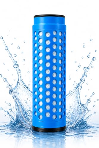 Image of DreamAqua Basic+ Water Softener for Overhead Tank | Hard Water Remover | No Electricity, No Maintenance | Reduces Hair Fall & Skin Issues | Protects Geyser & Bathroom Fittings | Easy Install | Maintenance Free Water Softener for Overhead Tanks