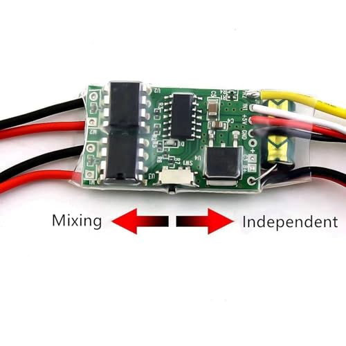 ESC bidireccional 5A para coches RC disfrute de la conducción todoterreno en familia 3